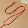 Cordón Colgante Fino de Algodón Puro, Correa Ajustable Suave y Amigable con la Piel para Colgantes de Jade y Collares Budistas