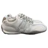 Zapatillas de entrenamiento vintage alemanas con textura de cuero para mujer, nuevos zapatos de otoño para mujer, zapatillas casuales versátiles de suela gruesa, cómodos zapatos Forrest Gump