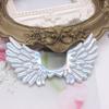Cuero Oro Rosa Lentejuelas Diablo Ángel Alas de Murciélago DIY Diablo Bar Material para Accesorios de Cabello Hechos a Mano