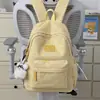 Mochila personalizada minimalista y moderna estilo coreano, nuevo modelo 2026 para estudiantes de secundaria, mochila pequeña estética de alta apariencia