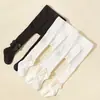 Nuevos y elegantes leotardos de bebé para otoño e invierno con decoración de lazo, adecuados para actuaciones de bebés y atuendos de princesa, edades 0-6 años