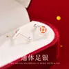 Pendientes de Moneda de Plata S999 para Mujer, Pendientes Rojos de Alta Gama para el Año de Nacimiento, Pendientes con Cierre de Rosca del Año del Caballo 2026 C02287