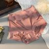 Calzones Explosivos de Lujo de Satén Seda de Hielo para Mujer Sin Costuras Cintura Alta Talla Grande Seda Entrepierna Antibacteriana Calzones para Mujer