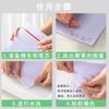 Recarga de Bolígrafo Soluble en Agua Hongyang Punto de Posicionamiento Trazado de Tela para Bordado a Punto Lavable Borrable con Agua Cuadrículas de Dibujo Marcador de Tela para Costura