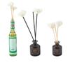 Varetas Difusoras de Aromaterapia, Varetas de Fibra com Água Floral, Varetas Difusoras de Fragrância, Frascos de Refil Difusor de Perfume com Flores Secas