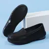 Zapatos de Enfermera con Amortiguación de Aire para Mujer, Suela Suave, Aumentan la Altura, Cuñas Planas Blancas, Cómodos y No Cansan los Pies, Transpirables para Primavera y Otoño, Zapatos de Trabajo para Hospital