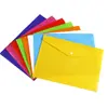 Bolsa de Arquivo Personalizada Sem Taxa de Versão A4 Transparente Fecho de Pressão Versão Horizontal Instituição de Treinamento Educacional Materiais Publicitários Bolsa de Arquivo