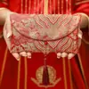 Nuevos Sobres Rojos de Lujo para Bodas 2025 para Ceremonia del Té y Cambio de Nombre, Sobres para Dinero de Regalo para Bodas, Sobres Rojos de Mil y Diez Mil Yuanes