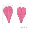 2 piezas de hojas y pétalos molde de silicona con clip para pastel, molde de azúcar, juego de combinación opcional multiestilo