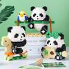 Serie de Bloques de Construcción Bloques de Construcción Chinos Figura de Panda Gigante Huahua Regalo Educativo Ensamblaje Juguetes de Bloques de Construcción de Partículas Pequeñas Venta al por Mayor