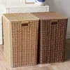 Cesta de Lavandería Estilo Nórdico con Tapa, Contenedor Grande para Ropa Sucia para Baño, Cesto de Lavandería por Wan Hongzhi