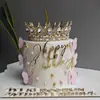 Topper de Bolo Acrílico Estilo Ins Transfronteiriço Grande Desconto Letras 'Feliz Aniversário' Suprimentos para Festa de Sobremesa