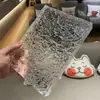 Placa Acrílica Gruesa Transparente Bloques Ladrillos de Vidrio para Particiones Ladrillos con Patrón de Piedra de Cristal Personalizados Patas de Mesa Pantallas Paredes