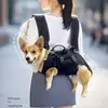 Mochila Cruzada de Doble Hombro para Perros Pequeños Fairydog, Correa para Perro Pequeño, Bolso de Mano, Salida de Mascotas, Suministros para Mascotas