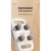 Novo modelo de pistola de massagem facial de quatro a seis cabeças para relaxamento muscular, massageador facial de alta frequência, relaxador muscular profundo, massageador facial profundo para pescoço