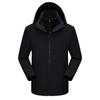 Chaqueta de montañismo al aire libre tres en uno Camel para hombre y mujer, chaqueta de primavera y otoño, resistente al viento, cálida, impermeable, ropa de trabajo con logotipo impreso