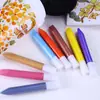 Caneta de Linha de Gancho Dourada Estéreo 3D Pintada à Mão DIY Pigmento para Pintura em Vidro Pasta de Traço Linha Dourada Pintada Cerâmica em Relevo