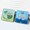 Adesivos de Geladeira Criativos Personalizados de Aventura, Adesivos de Desenho Animado Exquisitos, Adesivos Decorativos DIY, Adesivos Magnéticos Decorativos Simples para Geladeira