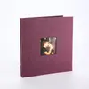Producto nuevo más vendido en Amazon transfronterizo: Álbum de fotos adhesivo DIY de 18 pulgadas cubierto de tela, álbum de fotos laminado autoadhesivo