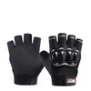 Guantes de motocicleta de dedo completo para hombre protectores para exteriores de piloto de dedo largo deportivos transpirables de carreras de moto de medio dedo