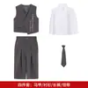 Comercio Exterior Transfronterizo Elegante Traje Británico para Niños Conjunto Traje de Boda Paje Ropa Formal Traje para Niños Ropa para Presentación de Piano