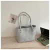 Bolsa Tote Retrô de Grande Capacidade Estilo Coreano para Mulheres 2026 Novo Modelo Simples Casual Tendência High-End Bolsinha de Ombro