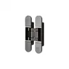 Bisagras de Puerta Invisibles Transfronterizas, Bisagras de Puerta Ocultas, Bisagras Cruzadas Ocultas Tridimensionalmente Ajustables para Puertas de Madera de Apertura Hacia Afuera, Bisagras de Puerta Ocultas