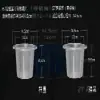 Cesta de Plantio Hidropônico, Cesta de Fixação de Plantas para Cultivo em Solo, Cesta de Flores para Vaso de Vidro, Recipiente Hidropônico, Dispositivo de Fixação para Raiz de Rabanete Verde e Bambu da Sorte
