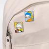 Pintura al óleo cultural y creativa Serie insignia humano hijo Van Gogh caricatura broche lindo personalizado bolso decoración accesorios moda
