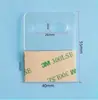 Ganchos para Agujeros de Avión al por Mayor en Stock Pegatinas de Gancho de PVC Mate Caja de Embalaje Pegatinas de Gancho Autoadhesivas para Mascotas Ganchos de Plástico