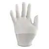 Guantes de alambre ultradelgados en stock al por mayor taller de fábrica de electrónica especial sin recubrimiento protección laboral finos a prueba de sudor punto de nailon mano