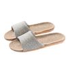 Pantuflas de Lino para Casa Suela Gruesa Paja Pantuflas para Hombre y Mujer para Casa Interior Antideslizantes Sin Mal Olor Pies Verano Venta al Mayoreo