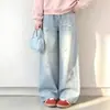 Conjunto de Dos Piezas para Niñas Moda Primavera/Otoño 2026 Top Elegante, Sencillo y Único con Bloques de Color, Cuello Polo y Mangas Largas, y Jeans Estrellados