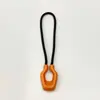 Cordón de cabeza de cremallera autoluminiscente directo de fábrica, cordón luminoso para cremallera de mochila exterior, cordón luminoso de moldeo por inyección