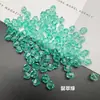 Cross-border quente-venda pressão top dois grânulos pontiagudos diâmetro 4 MM contas de cristal contas de diamante diy jóias acessórios