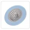 Cubierta de Drenaje de Piso Anti-atascos para Fregadero de Cocina Filtro de Cabello para Drenaje de Baño Drenaje de Piso de Silicona