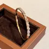 Pulsera de Bambú Cielo Estrellado Europea y Americana Transfronteriza Pulsera de Patrón de Ola de Lujo Ligero de Gama Alta Moda Amazon Pulsera Sencilla