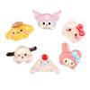 Accesorios para el Cabello de Resina de Dibujos Animados para Niños Pegamento de Crema Kuromi My Melody Cinnamoroll Caja de Papelería Materiales Sanrio