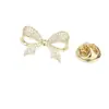 Broche de Laço Acessório Anti-Exposição Fixador de Decote Invisível Sem Costura Broche Feminino Broche de Terno Camisa