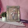 Pintura Decorativa, Pintura de Parede para Sala de Estar, Enfeites de Porta-Retrato para Quarto Francês, Artesanato, Resina Especial, Presentes Fofos à Prova d'Água, Feito à Mão
