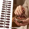 Europeu e Americano Popular Transfronteiriço Fosco Sólido Cor Gelo-Transparente Alto Padrão Trapezoidal Nail Art Unhas Usáveis Pontas de Unhas Postiças Acessórios