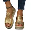 Sandalias Cómodas de Plataforma Abiertas para Mujer, Moda Transfronteriza, Estilo Europeo y Americano, Sandalias Versátiles de Suela Gruesa de Moda 2026