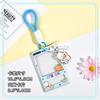 Estuche Transparente para Tarjetas Aidou Caricatura de Cachorro Lindo Estudiante Tarjeta de Campus Bolsa para Tarjeta de Comida Tarjeta de Pecho Estuche para Tarjetas del Fabricante Cubierta Protectora