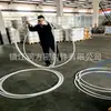 Suministro de lámina de PTFE de gran tamaño, tallado, fresado CNC, junta de PTFE de gran tamaño