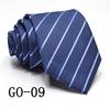 Zi Love Gravata Masculina 8cm Formal Negócios Noivo Pronta Entrega Atacado Fabricante de Logotipo Atacado Gravata Listrada