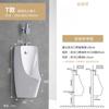 Urinario de cerámica para suelo, con descarga automática por inducción, para uso externo, modelo U7012