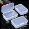 Caja de Clasificación de Cuentas de Tres Compartimentos, Caja de Plástico para Cuentas de Arroz, Caja de Embalaje para Tornillos y Clavos, Caja de Almacenamiento de Plástico para Linterna de Cabeza con Batería de Litio de Cuatro Compartimentos
