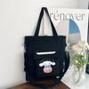 Bolsa de Lona para Festa de Estudantes Design Único de Nicho Ombro Único Ombro Duplo Bolsa Multiuso Grande Capacidade Ins Versátil Bolsa de Mão Atacado
