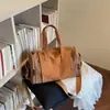 Nueva Bolsa de Viaje Corto Estilo Retro, Bolso Cruzado Casual de Color Contrastante para el Trabajo Diario, Bolsa Versátil para Deporte y Fitness para Mujeres