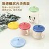 Tapa de Plástico Tipo Porcelana para Taza, Tapa de Colores, Tapa para Taza, Tapa para Vaso de Oficina de Dormitorio, Tapa para Taza de Té, Tapa a Prueba de Polvo para Vaso de Vidrio